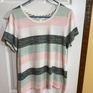 striped t-shirt